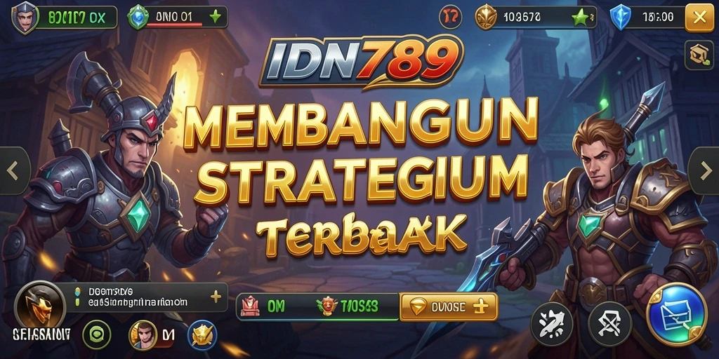 Tampilan seru gameplay SLG di IDN789 yang memukau.