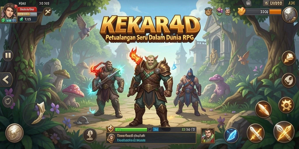 Tampilan gameplay KEKAR4D yang menarik dan penuh aksi.