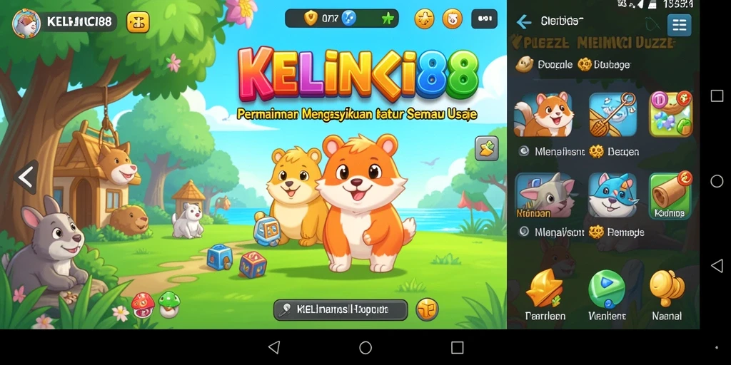 Screenshot gameplay KELINCI88 menunjukkan tantangan puzzle yang menarik.