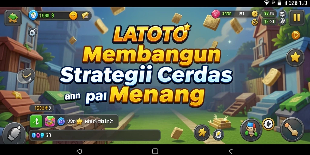 Screenshot gameplay LATOTO menampilkan strategi dan pertempuran yang mendebarkan.