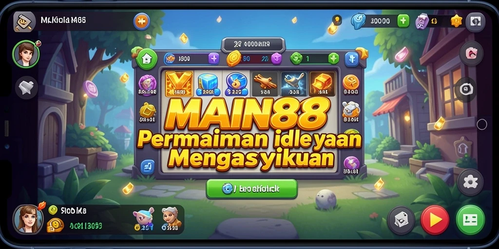 Screenshot gameplay <strong>MAIN88</strong> menampilkan mekanisme Idle yang menarik.