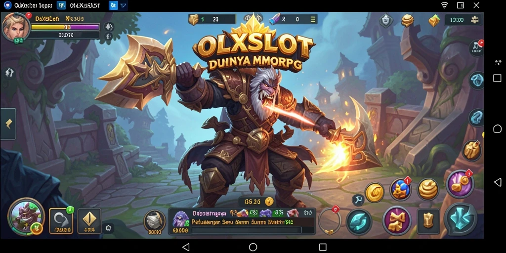 Gameplay seru dalam dunia MMORPG OLXSLOT yang menakjubkan.