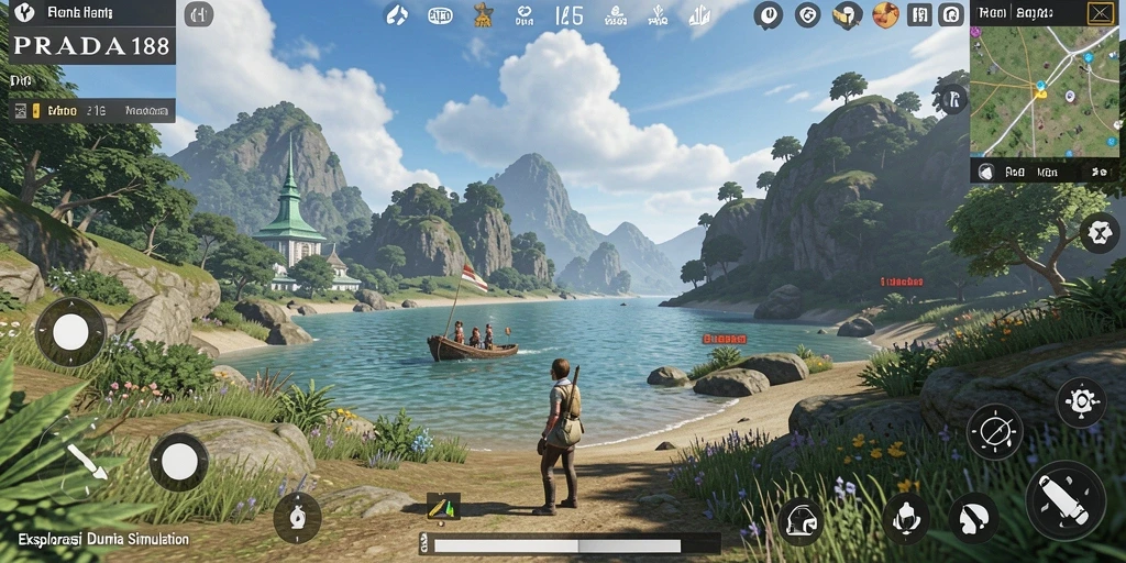 Tampilan gameplay PRADA188 yang imersif dan penuh warna.