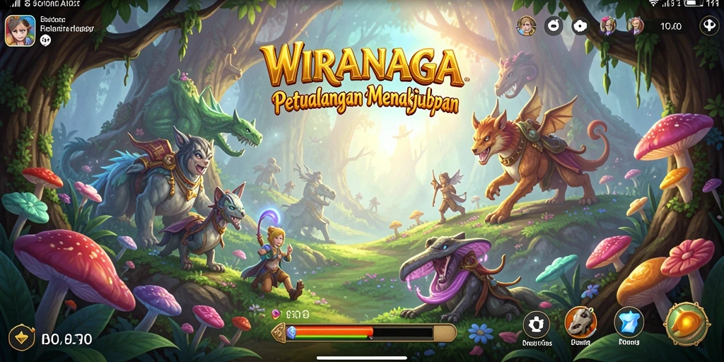 Gameplay menakjubkan dengan petualangan seru di WIRANAGA.
