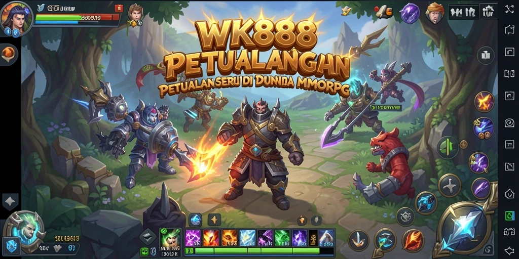 Screenshot gameplay menunjukkan petualangan seru dalam <strong>WK888</strong>.